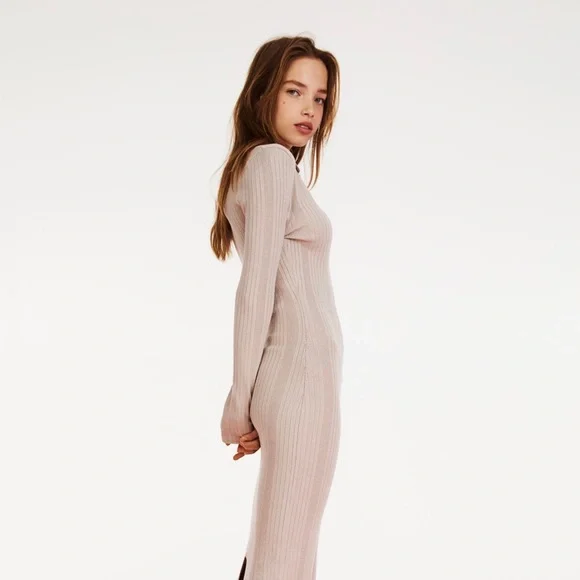 H&M Rib-knit Dress - Picture 3 of 8